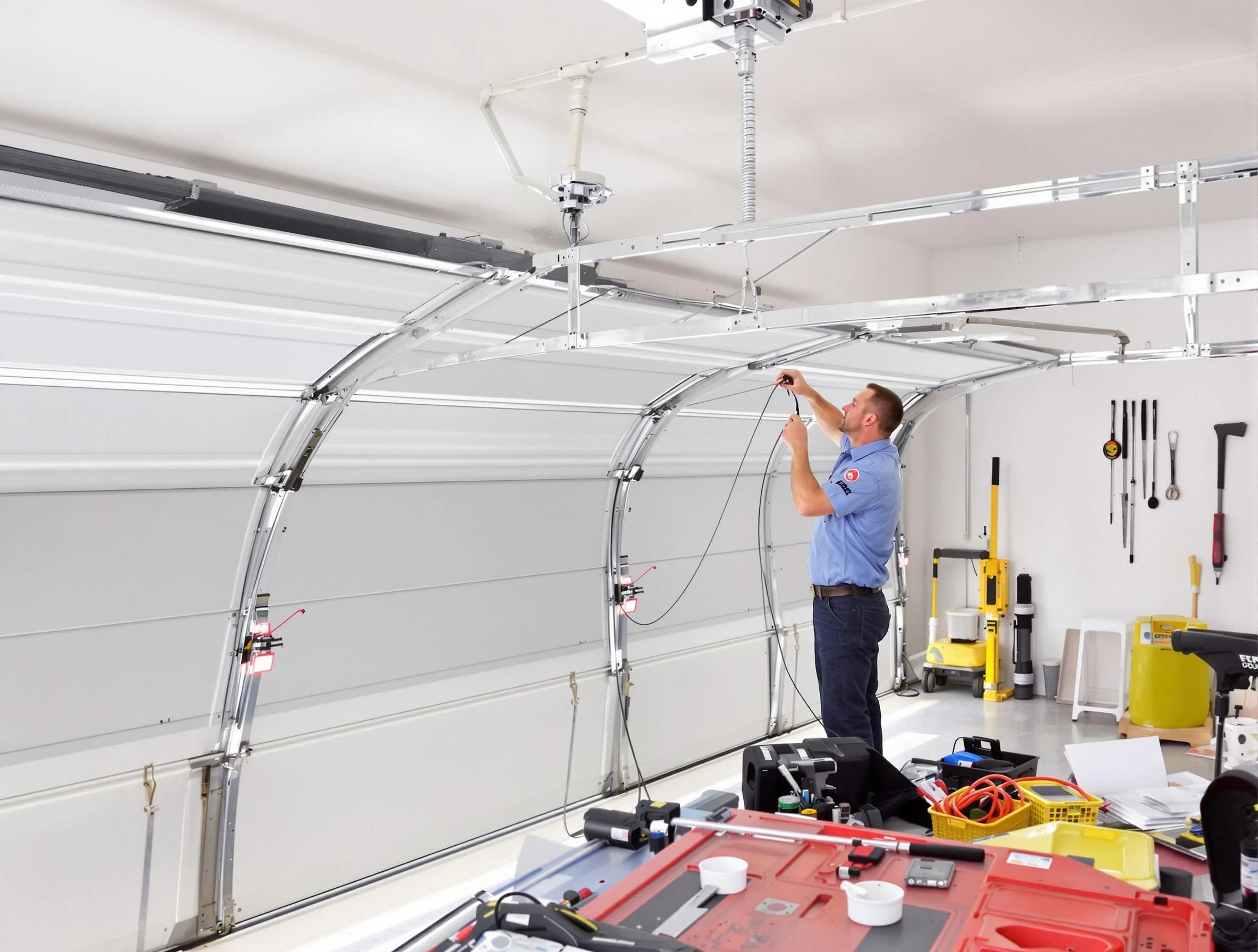 Garage door cable repair service by Cave Creek Garage Door Repair in Cave Creek