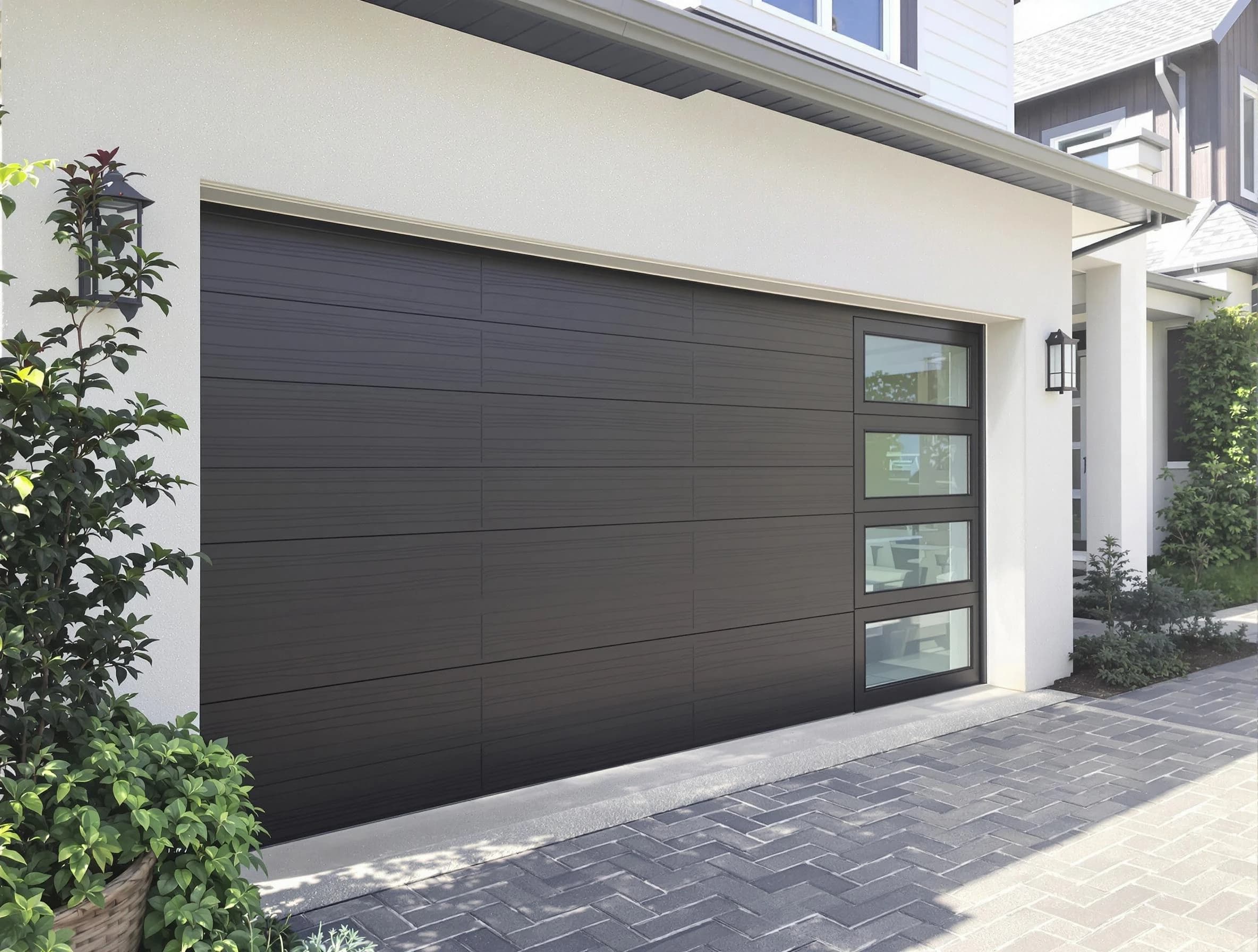 Custom garage door installation by Cave Creek Garage Door Repair in Cave Creek