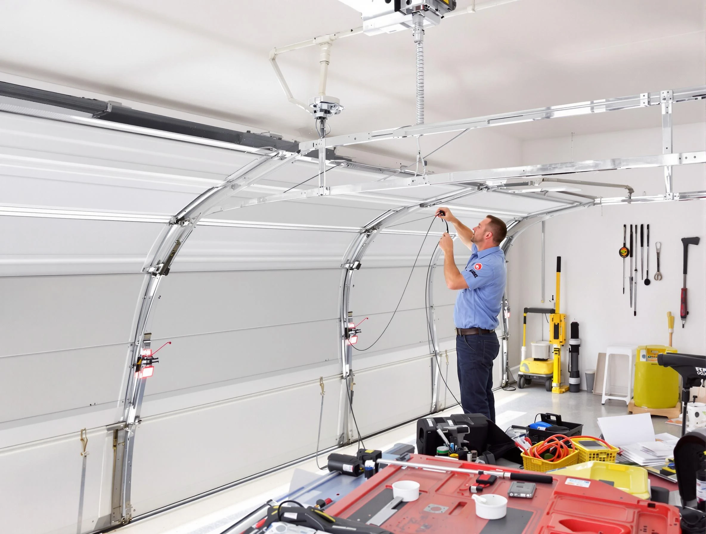 Garage door cable repair service by Cave Creek Garage Door Repair in Cave Creek