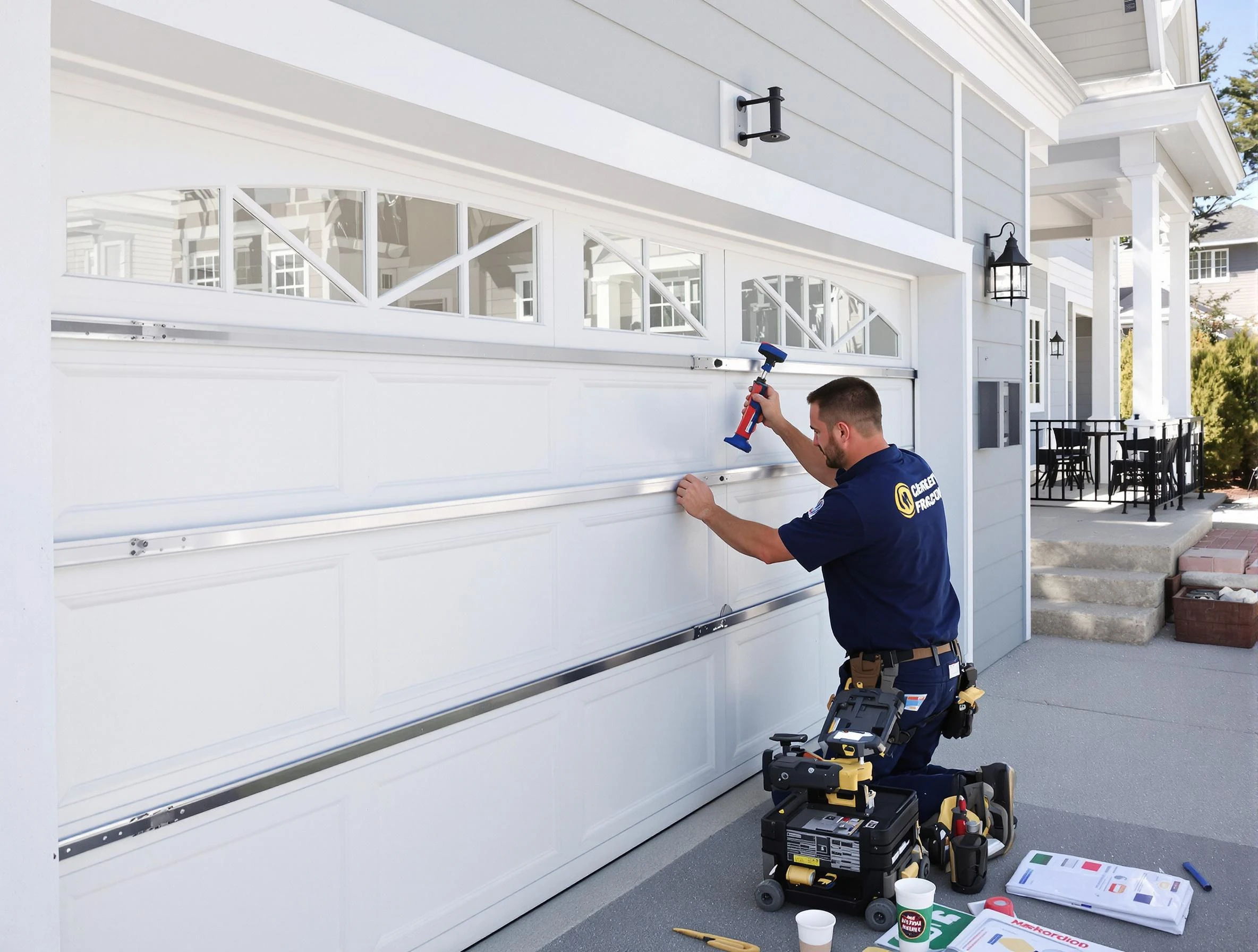 Professional garage door installation by Cave Creek Garage Door Repair in Cave Creek
