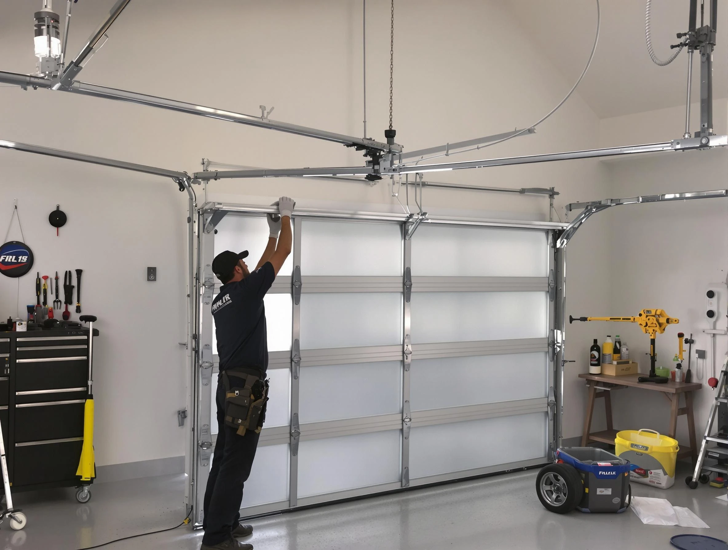 Cave Creek Garage Door Repair certified team performing precision garage door installation in Cave Creek